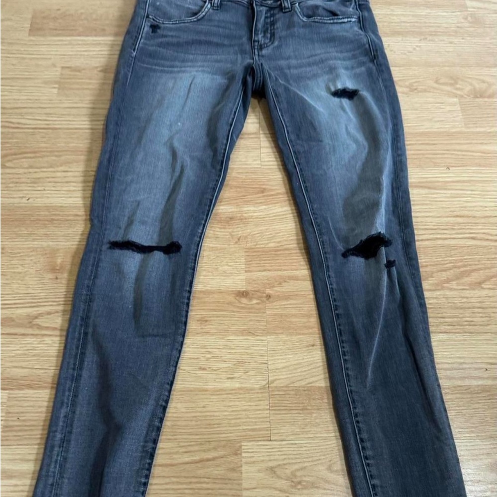 American Eagle Outfitters Gray Skinny Jeans